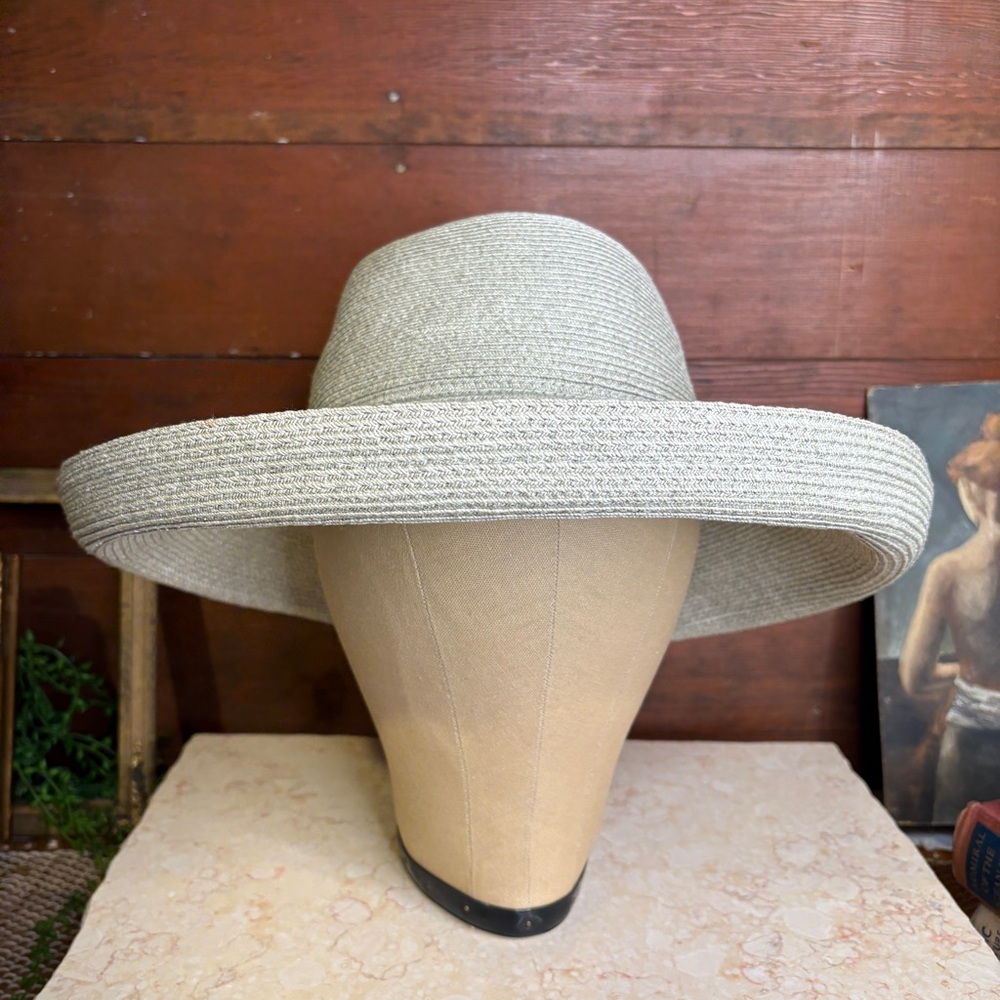 Eric Javits New York Sun Hat Packable Soft Sage Green Color - Picture 2 of 9